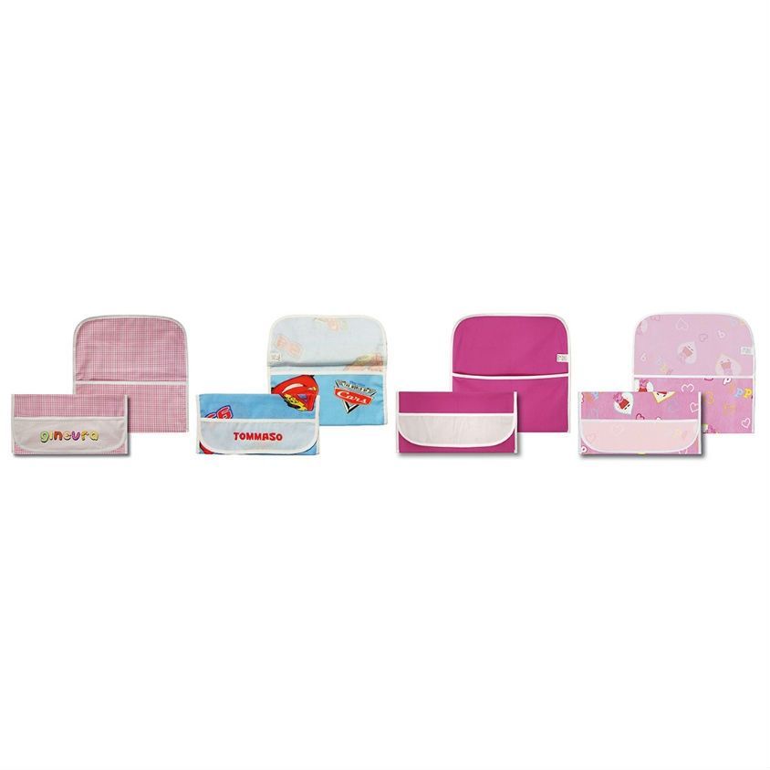 buste porta bavaglini per set asilo bambini